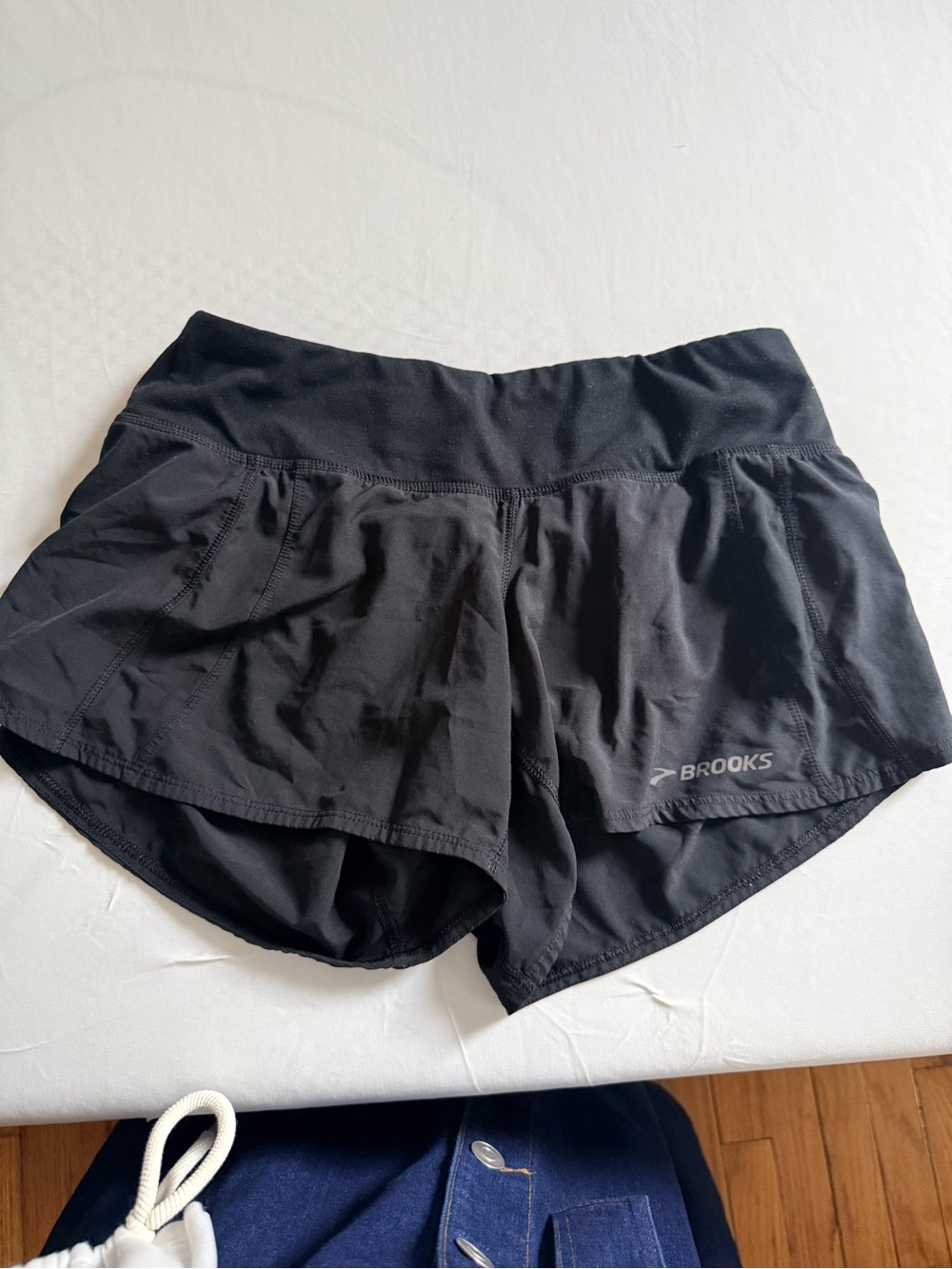 Brooks Black Women's Athletic Running Shorts